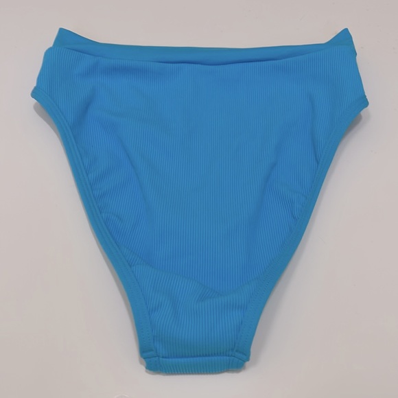 L Space Bikini Womens Frenchi Blue Bitsy Cut Swim Bottom Small - Picture 9 of 9